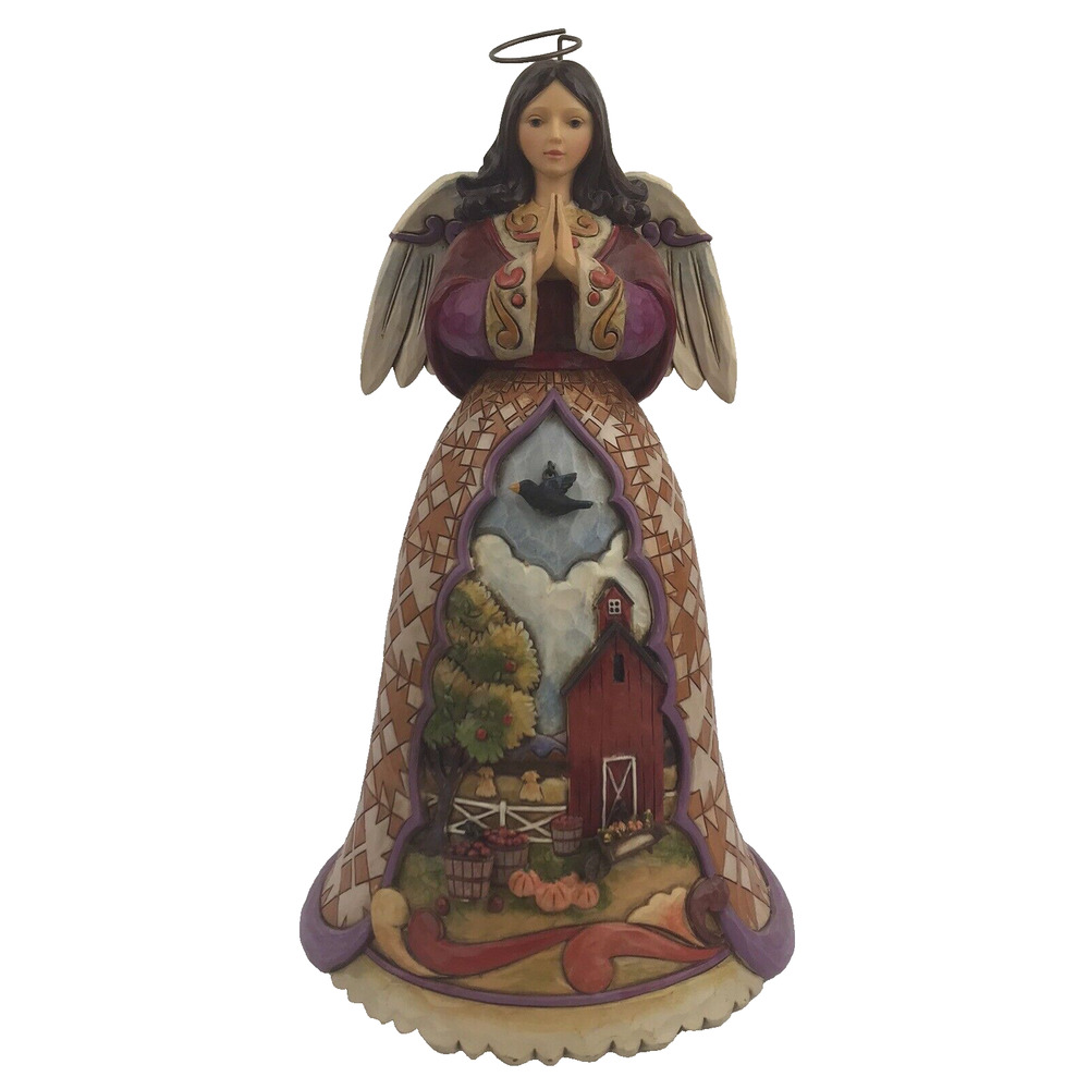 Jim Shore Autumn Breezes Cleanse The Spirit Angel 4021822 9.5" Heartwood Creek